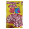 sucette fraise acidulée fourrée chewing-gum (par 5)