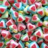 Coeurs 3D assortis sucré