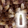 Bouteilles de cola SUCRÉES marron et blanches (gélatine de boeuf halal)